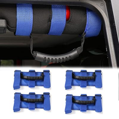 4 X Roll Bar Grab Handles Grip Handle For Jeep Wrangler YJ TJ JK JL & Gladiator