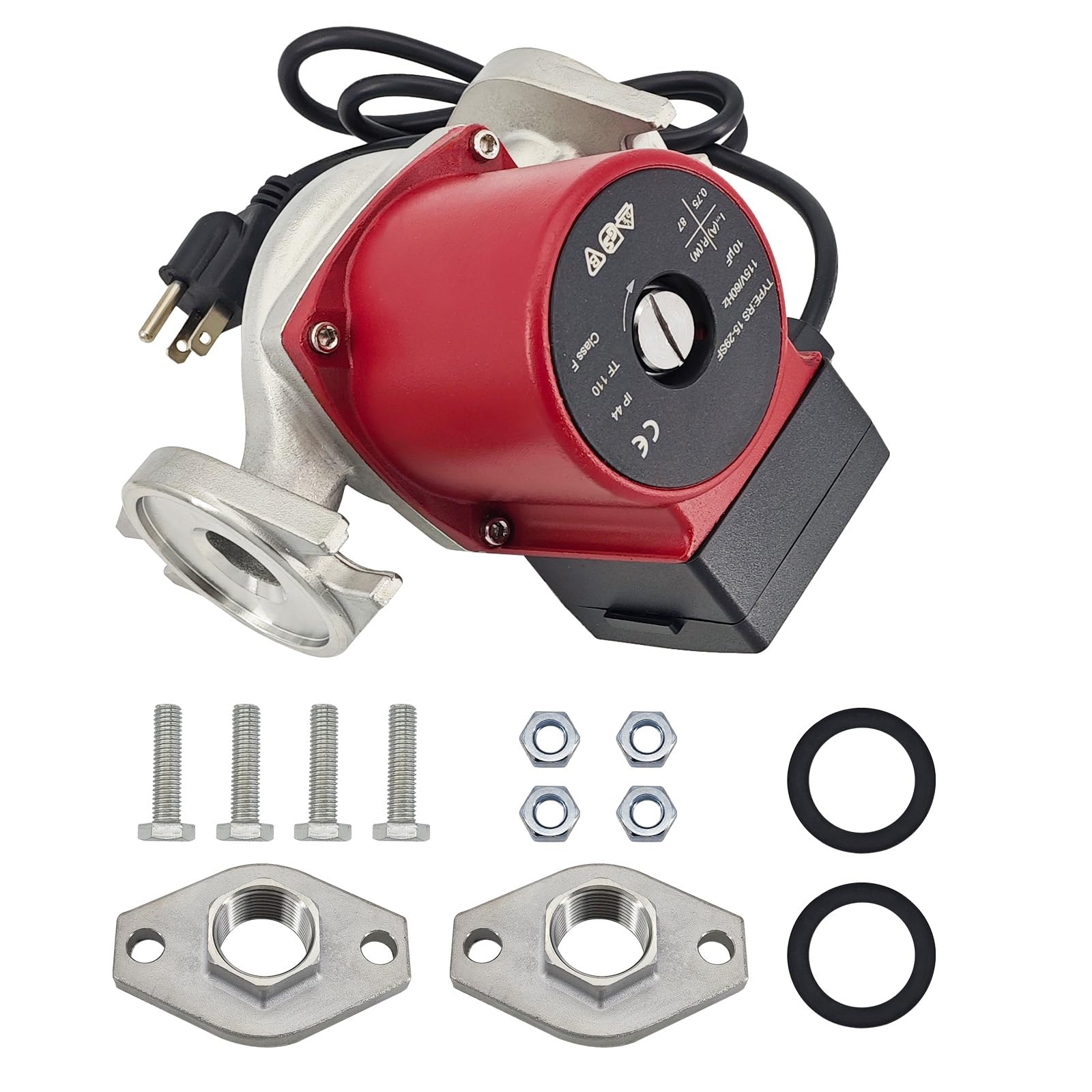 Photo 1 of Sowyre 59896771 1/12HP 115V Water Circulator Pump Single Phase Compatible with Grundfos UP15-29SF for Hydronic Heating, Radiant Heating, Fan Coil Heating, Solar and Other System Types?UP15-29SF