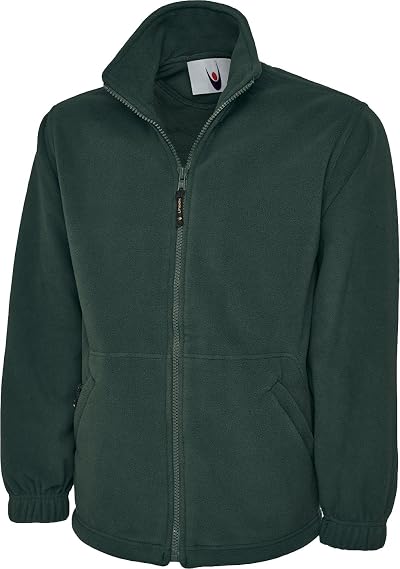 Uneek Clothing UC604 Bottle Green Medium 300 GSM Micro Fleece Jacket