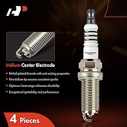 A-Premium Double Iridium Spark Plug Compatible with