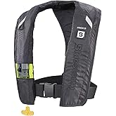 BLUESTORM Stratus 35 Inflatable Life Jacket PFD for Adults | US Coast Guard (USCG) Approved Automatic Self Inflating Life Vest Preserver with Manual Ripcord