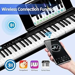 Folding Piano Keyboard, 88 Keys Full Size