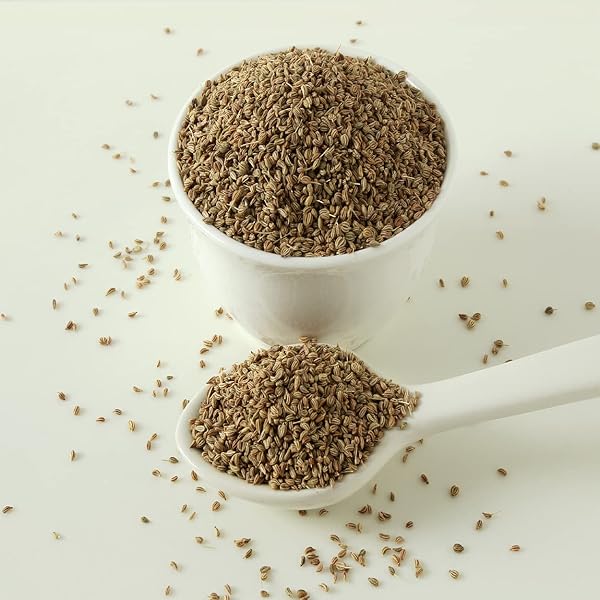 NATUREVIBE BOTANICALS AJWAIN SEEDS, 5LBS | CAROM SEEDS WHOLE | NON GMO & GLUTEN FREE | HELPS IN DIGESTION | 80 OUNCES