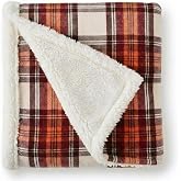 Eddie Bauer - Sherpa Reverse Throw Blanket for Bed or Couch, 50 x 60 | Soft and Cozy, Lightweight Comfort, Versatile Layering, Couch or Bed Use, Machine Washable