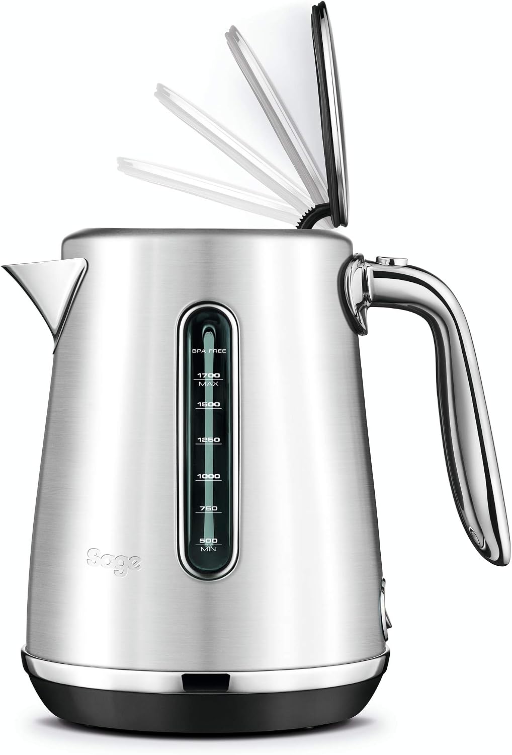 Sage, The Soft Top Luxe Quiet Electric Kettle, Fast Boil, Opens Softly, Elegant Design, 1.7 L Capacity, Cordless, 2400 W - Image 3