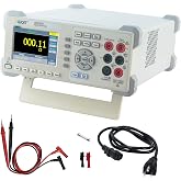 OWON Digital Multimeter AC DC Current Voltage 3.7in Screen True RMS 55000 Counts，DC Voltage Accuracy up to 0.025%，2 Line Display Desktop Type XDM2041