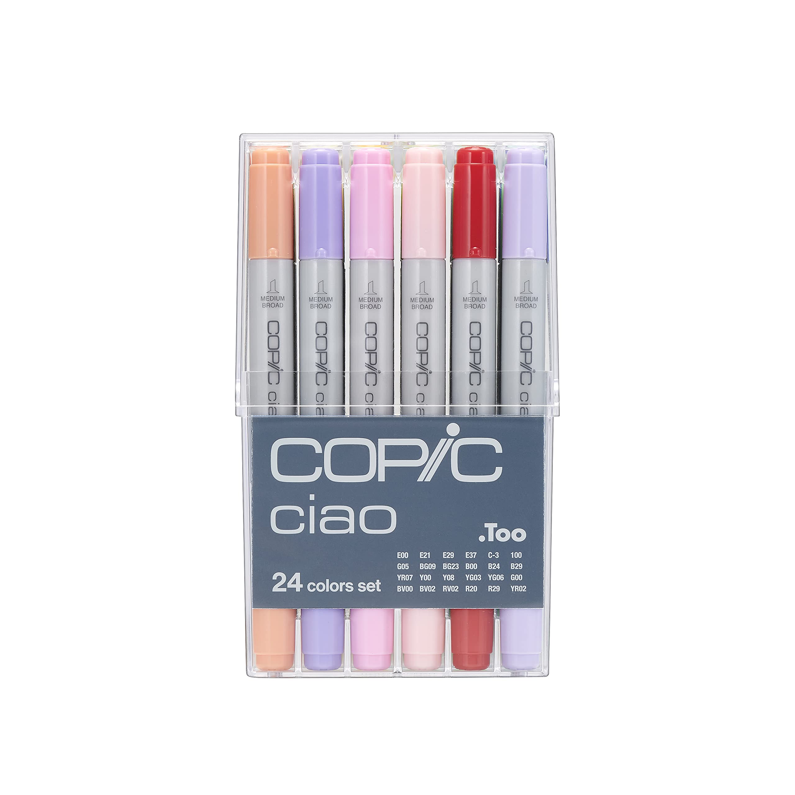 Copic Ciao 36 Piece Marker Set - Set A