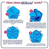 Milkaid Lactase Enzyme Chewable Tablets 3000 ALU 60 pc Gluten Free Vegan view 4