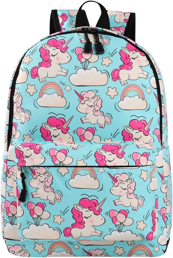 yisi Unicorn School Bag Kids Backpacks with Leash for Girls