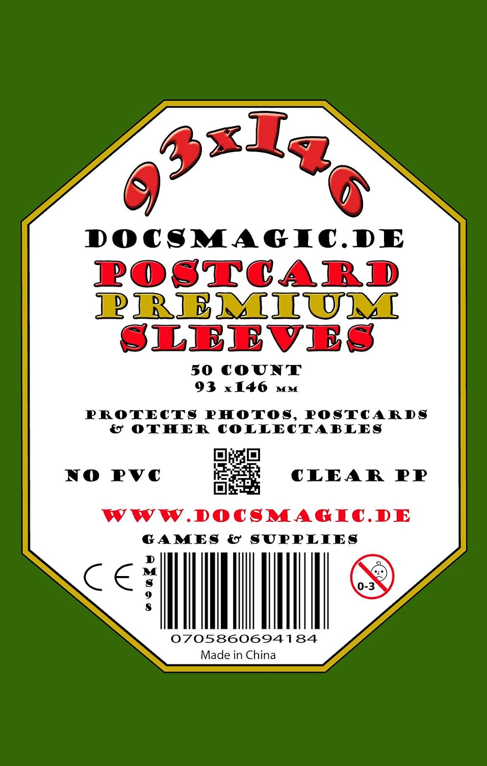 docsmagic.de 10 x 50 Premium Postcard Sleeves 93 x 146 - Foto, 10 Packs Premium, Postcard - 93 x 146 mm - Image 4