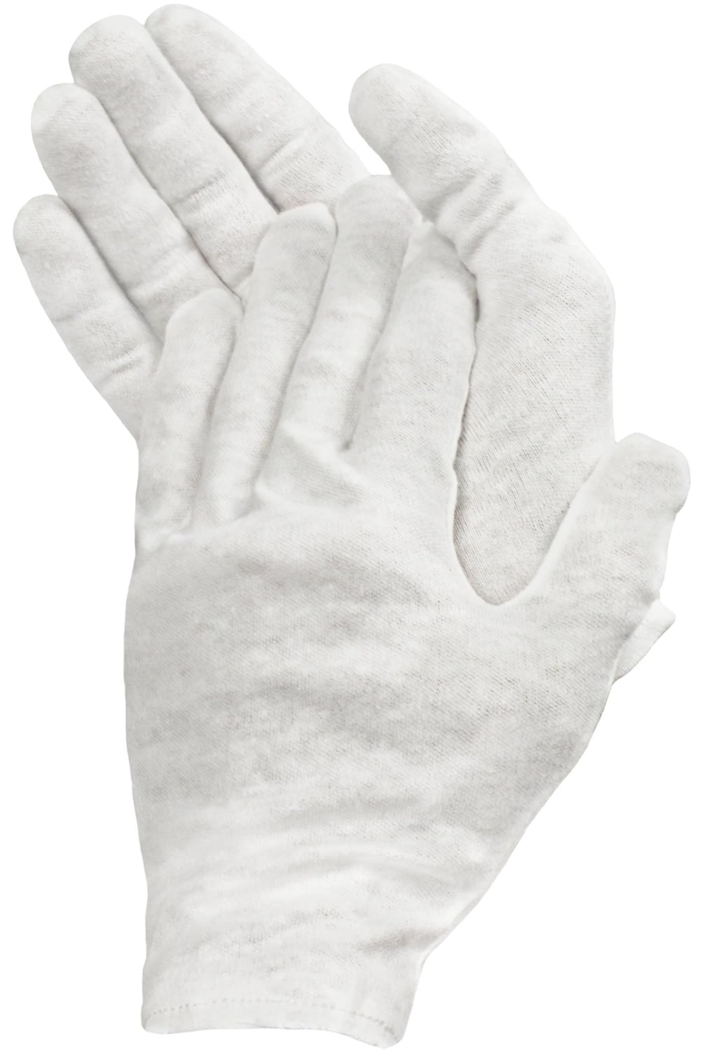 Eurow Cotton Cosmetic Moisturizing Therapy Gloves, One-size-fits-most, White, 2 Pairs : Beauty