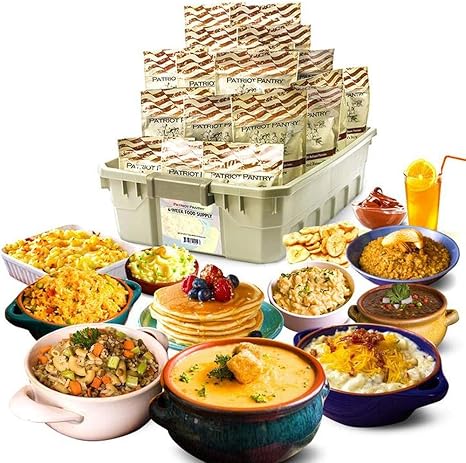 Patriot Pantry 4 Week Emergency Food Supply Amazon Ca Sports