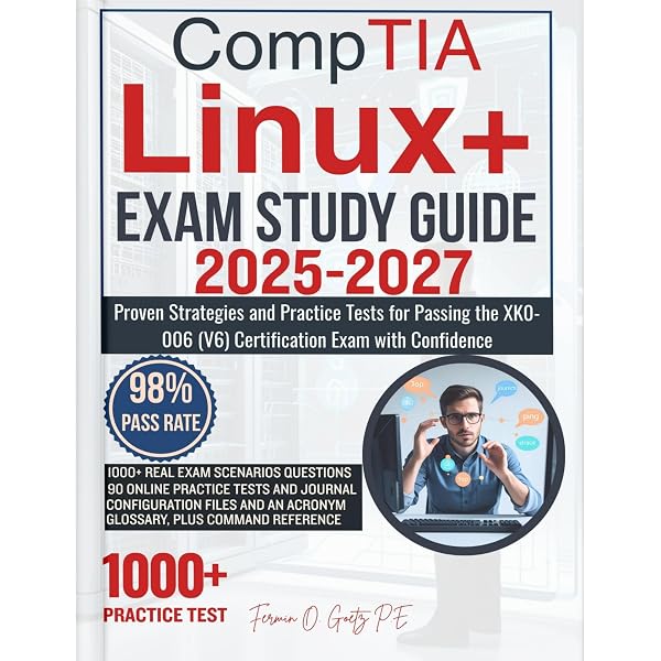 Amazon.com: CompTIA Linux+ XK0-006 EXAM PREP 2025-2027: Master