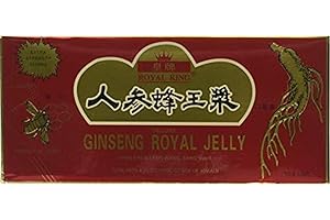 PANAX GINSENG GINSENG PRODUCTS Ginseng & Royal Jelly in A Honey Base 10 Vial, 0.02 Pound