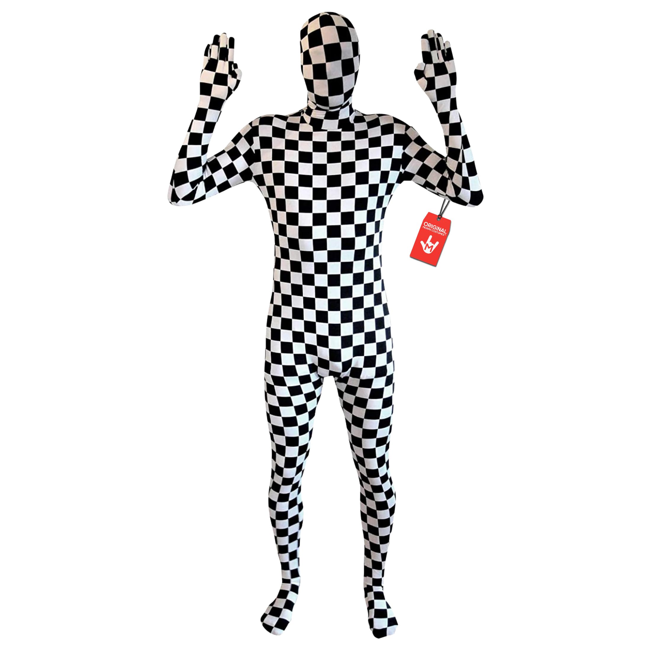 Morphsuits Black And White Morph Suit, Men Bodysuit Halloween, Black Morph Suits Adults, Morph Suits Adults L