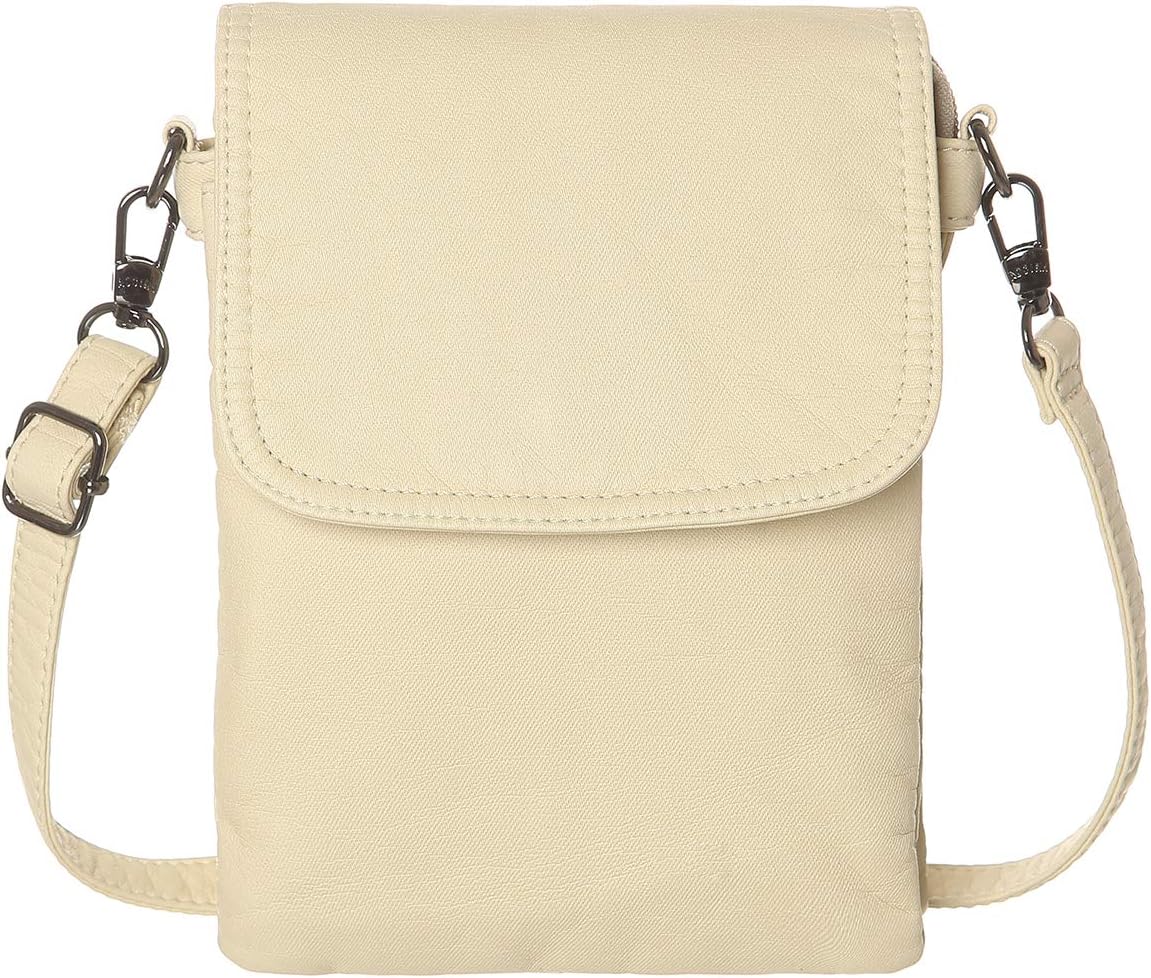 AOCINA Small Crossbody Cell Phone Purse Wallet Card Slots Small Crossbody Phone Bags for Women