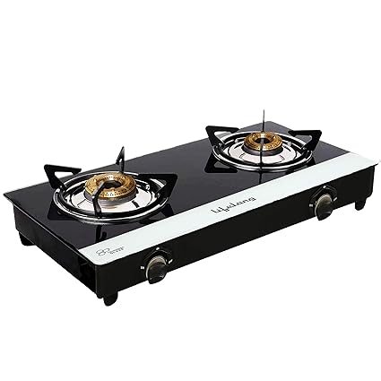 Buy Surya Aksh Glass Top 3 Burners Auto Ignition Gas Stove Blue Online At Low Prices In India Amazon In