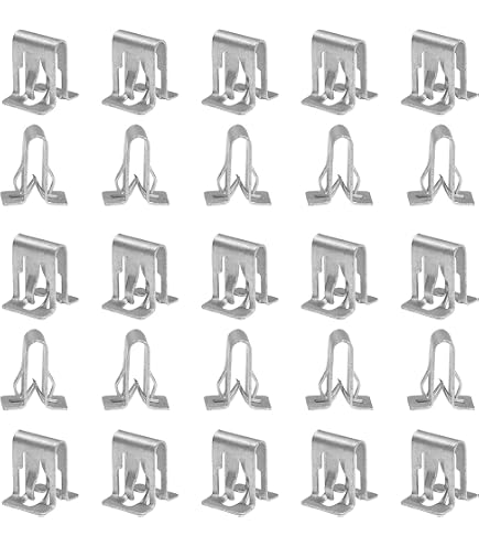 50-Pack GM Door Trim Applique Clips (OEM 11603260) - Auveco