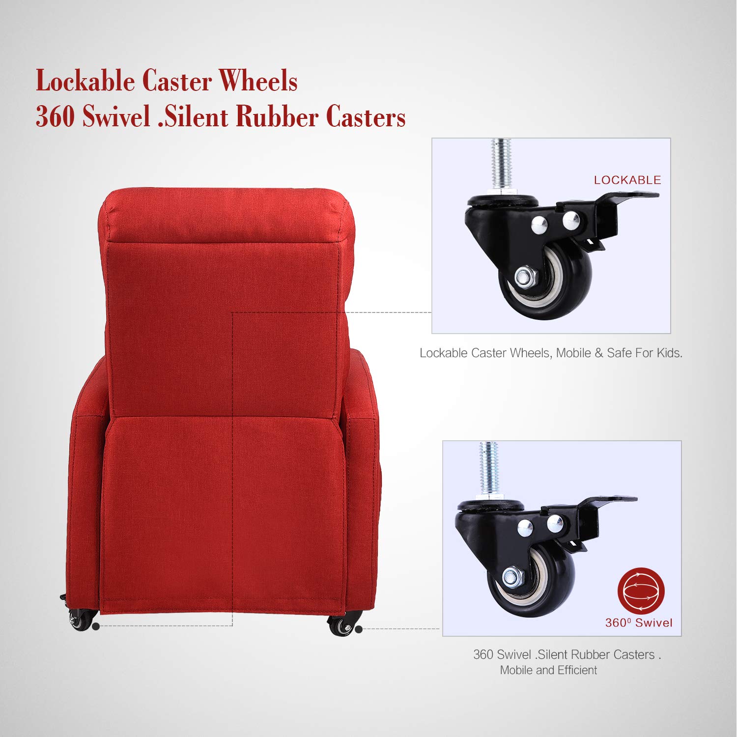 Blue Children Contemporary Reclining Sofa Upholstered Blue Children Contemporary Reclining Sofa Upholstered