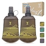 UTOBEST 200ml Soft Flask, 2 Pack Flexible TPU