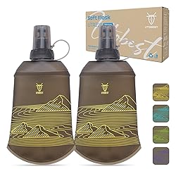 UTOBEST 200ml Soft Flask, 2 Pack Flexible TPU