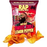 Rap Snacks Rick Ross Sweet Chili Lemon Pepper 2.5 Oz Bags - Pack of 12