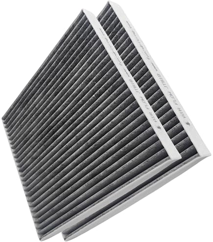 2-Pack Carbon Cabin Air Filter - Replacement For CF11819/CP819, Fits Chevy Equinox/Terrain, Hyundai Sonata/Santa Fe, Kia Optima & More