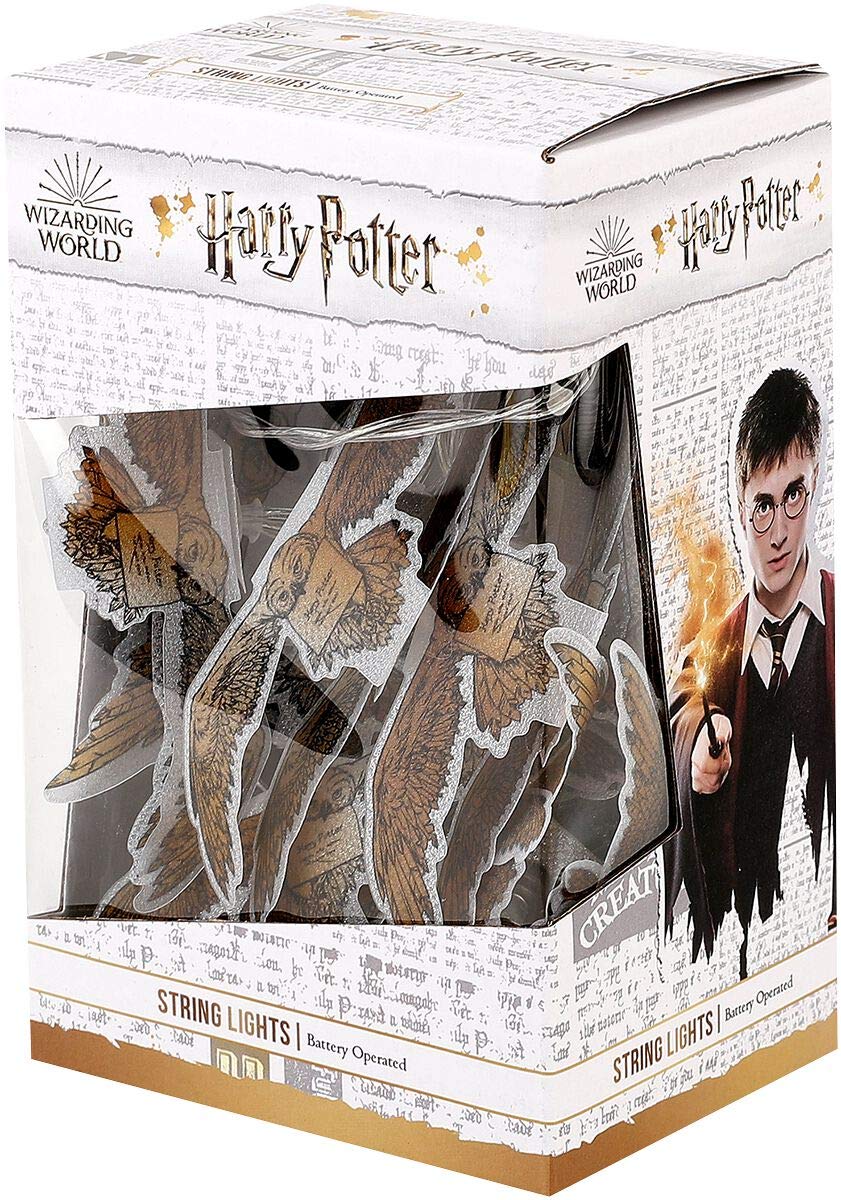 Pyramid International HARRY POTTER Hedwig Owl LED String Lights in Gift Box, Indoor Fairy Lights - Official Merchandise