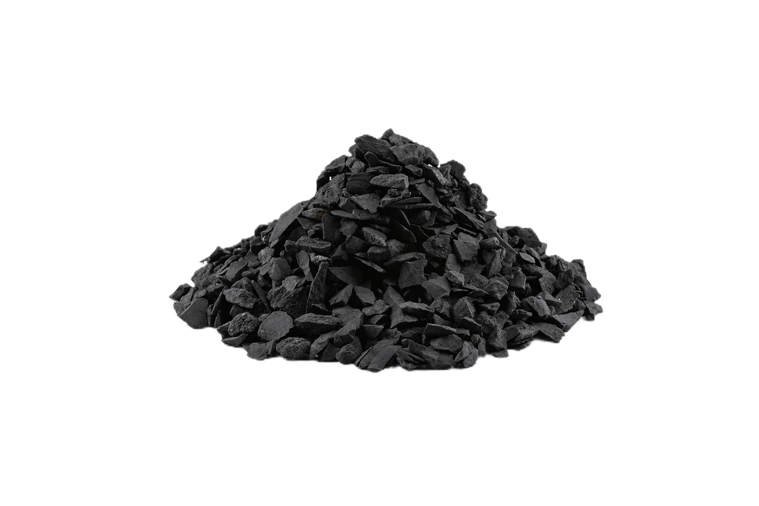 SN NATURSTEIN UG - Shungite Stones 500 g + Tumbled Stone Pendant | Gem Stone from Karelia