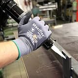 ATG Maxiflex Ultimate 34-874 Nitrile Gloves Size 9 Dry Grip Assembly Work view 3