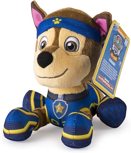 paw patrol chase plush toy
