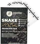 Monsters Ink Snake Skin Matte Tattoo Cover 12 x 15cm 12 Sheets