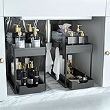 DEKAVA Under Sink Organizer 2 Pack, Bathroom