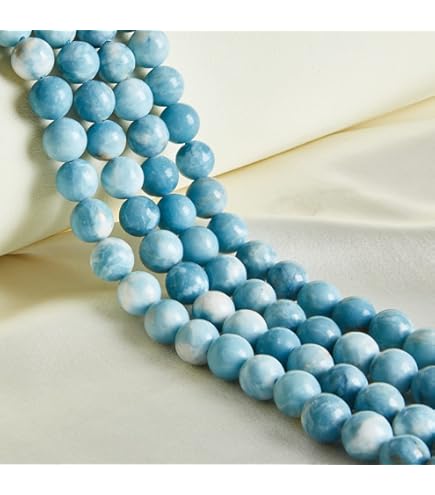 Amazon.com: [ABCgems] Dominican Republic Sky-Blue Larimar AKA