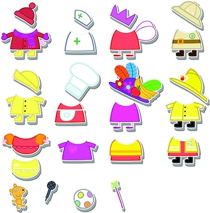 peppa pig magnetic wooden dress up
