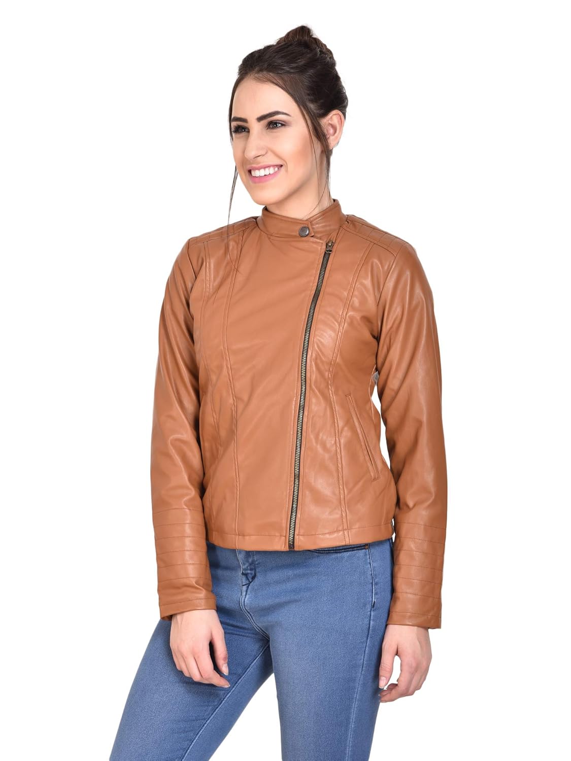 ad & av womens fullsleeve jacket 902_womens_jket_hd_blue_aa