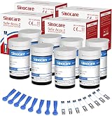 Sinocare Safe Accu2 Blood Glucose Test Strips 200 pcs 4PIN 3 Electrodes view 1