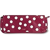 kate spade new york Hair Styling Tools Organizer, Compact Hairstylist Travel Bag (Julie Dot)