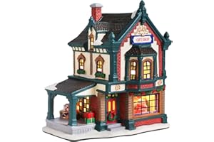 Yinns Ceramic Christmas Houses, Xmas Village Houses Shop Village Houses, Christmas Ornamnet Home Decorations