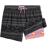 maamgic Mens 5 Inch Stretch Swimming Shorts Compression Liner Swim Trunks Swimwear Bathing Suits Beach Wear Swim Suits