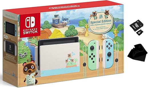 amazon animal crossing switch bundle