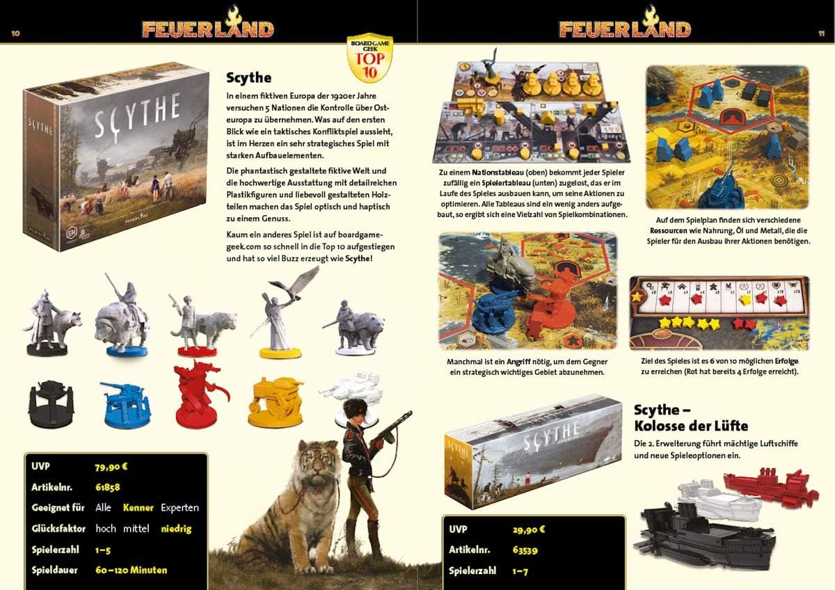 Feuerland Spiele 10 - Scythe, Multicoloured - Image 4