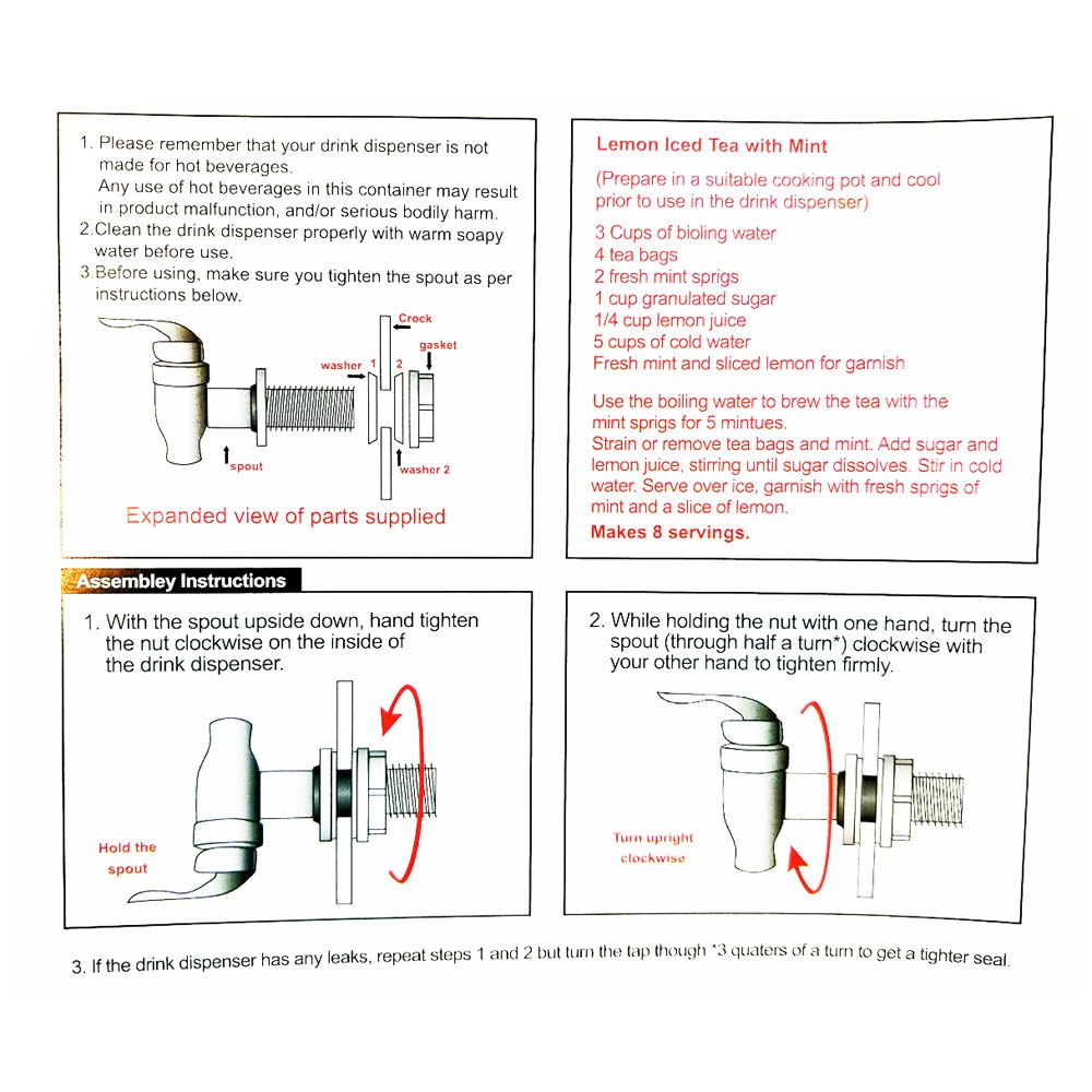 Ceramic White Classic Water Dispenser And Natural Wood Floor Stand