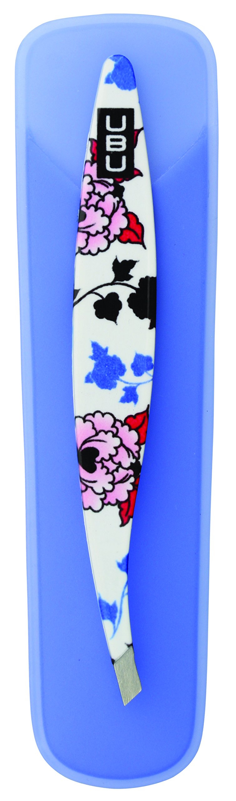 UBU PLUCKABLE Slant TIP TWEEZER PINZA DE Punta Angular