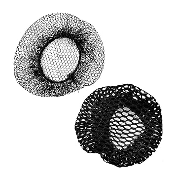 Buy Women Ballet Dance Skating Snoods Hair Net Bun Cover Black 2