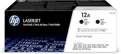 hp 12a black