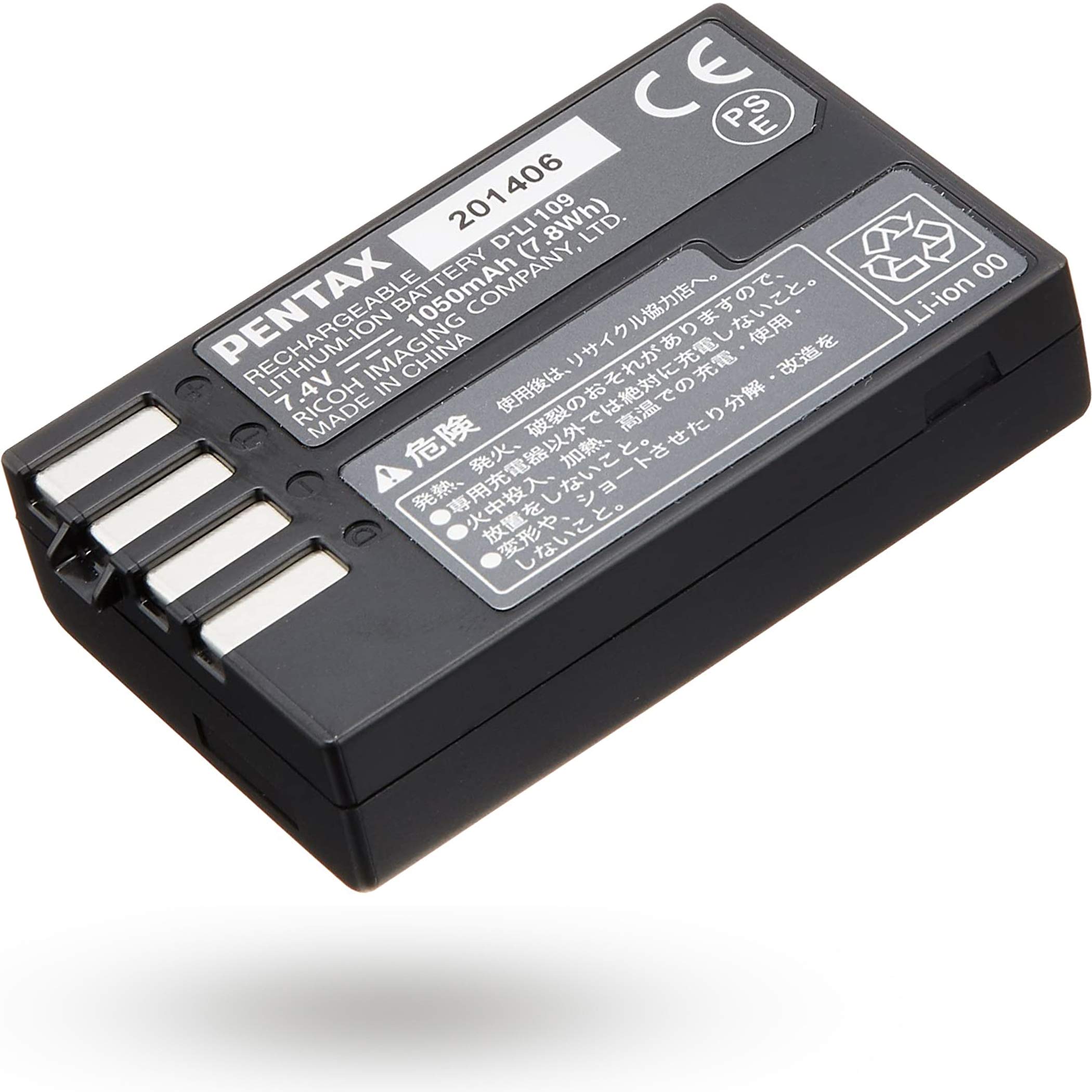 ペンタックス PENTAX D-LI109 充電式リチウムイオンバッテリー 39096商品画像