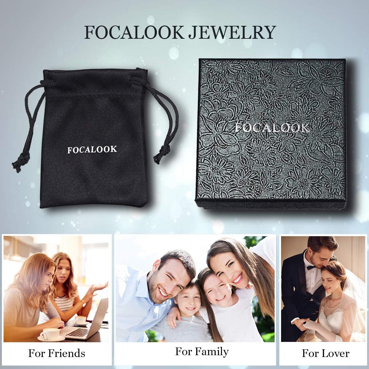 FOCALOOK 18K Gold Plated Small Initial Letter Necklaces 18 Inch Figaro Chain for Teen Boys Girls(T): Jewelry
