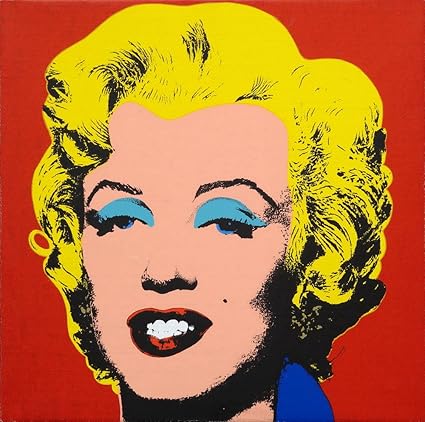Resultado de imagem para FOTO DE MARILYN MONROE POR ANDY WARHOL