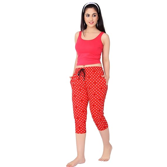 Buy Farry Multi Purpose Comfortable Girls Capri Pants With Both